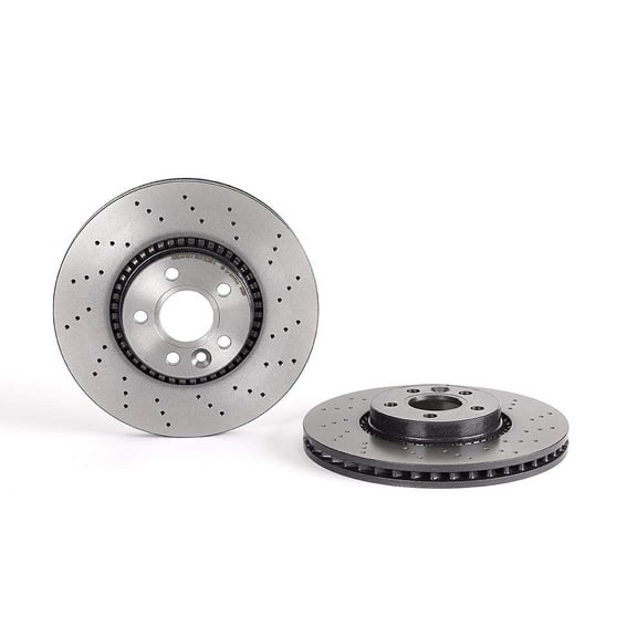Brembo 09.A201.11 Premium UV Coated Front Brake Rotor
