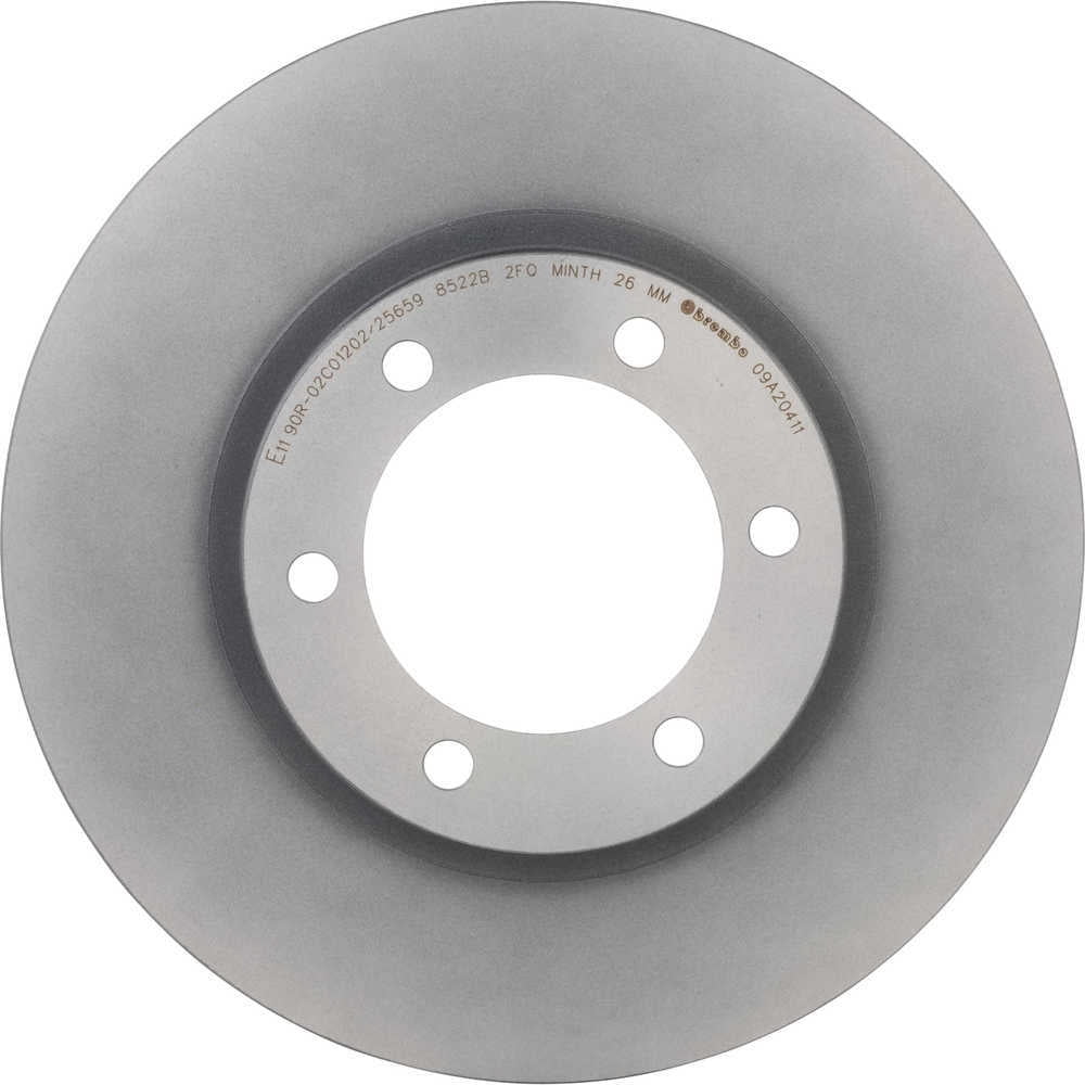 Brembo 09.A204.11 BRAKE ROTORS Fits select: 2003-2009 TOYOTA 4RUNNER SR5/SPORT, 2003-2009 LEXUS GX 470