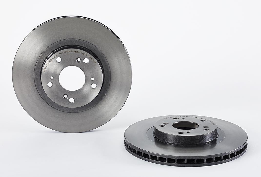 Brembo 09.A407.11 BRAKE ROTORS Fits select: 2006 HONDA CR-V EX, 2005 HONDA CR-V SE/EX
