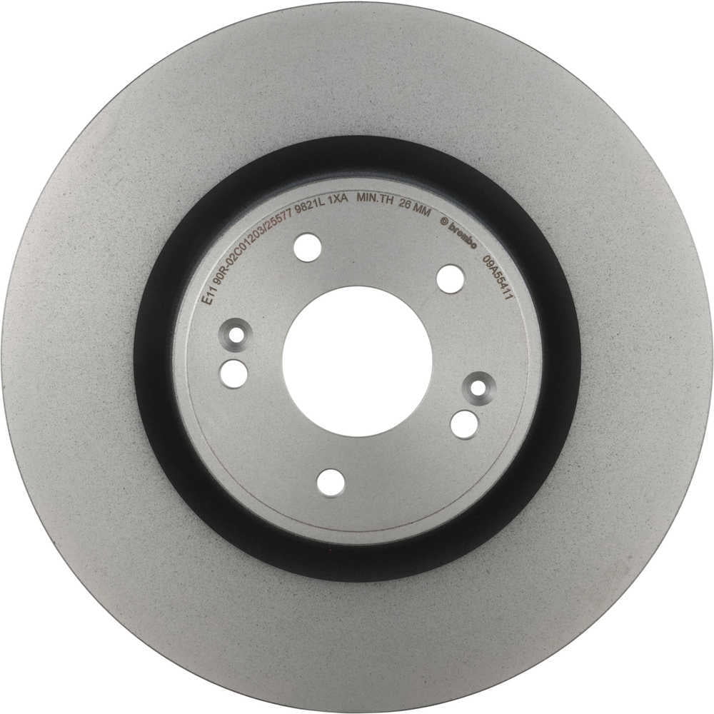 Brembo 09.A554.11 BRAKE ROTORS Fits select: 2011-2015 HYUNDAI GENESIS COUPE 3.8L