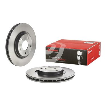 Front Brake Rotors For 2002-2008 Jaguar X-Type – 11.81 Inch Vented Direct Replacement Set (Driver & Passenger Side)
