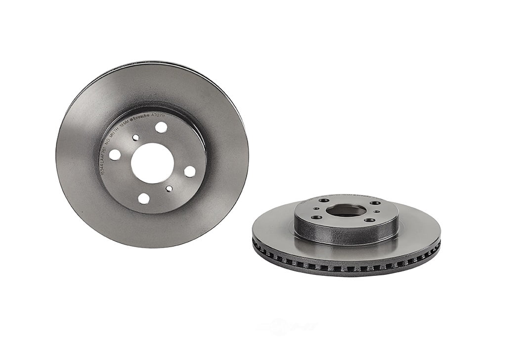 Brembo 09.A707.11 Premium UV Coated OE Equivalent Rotor