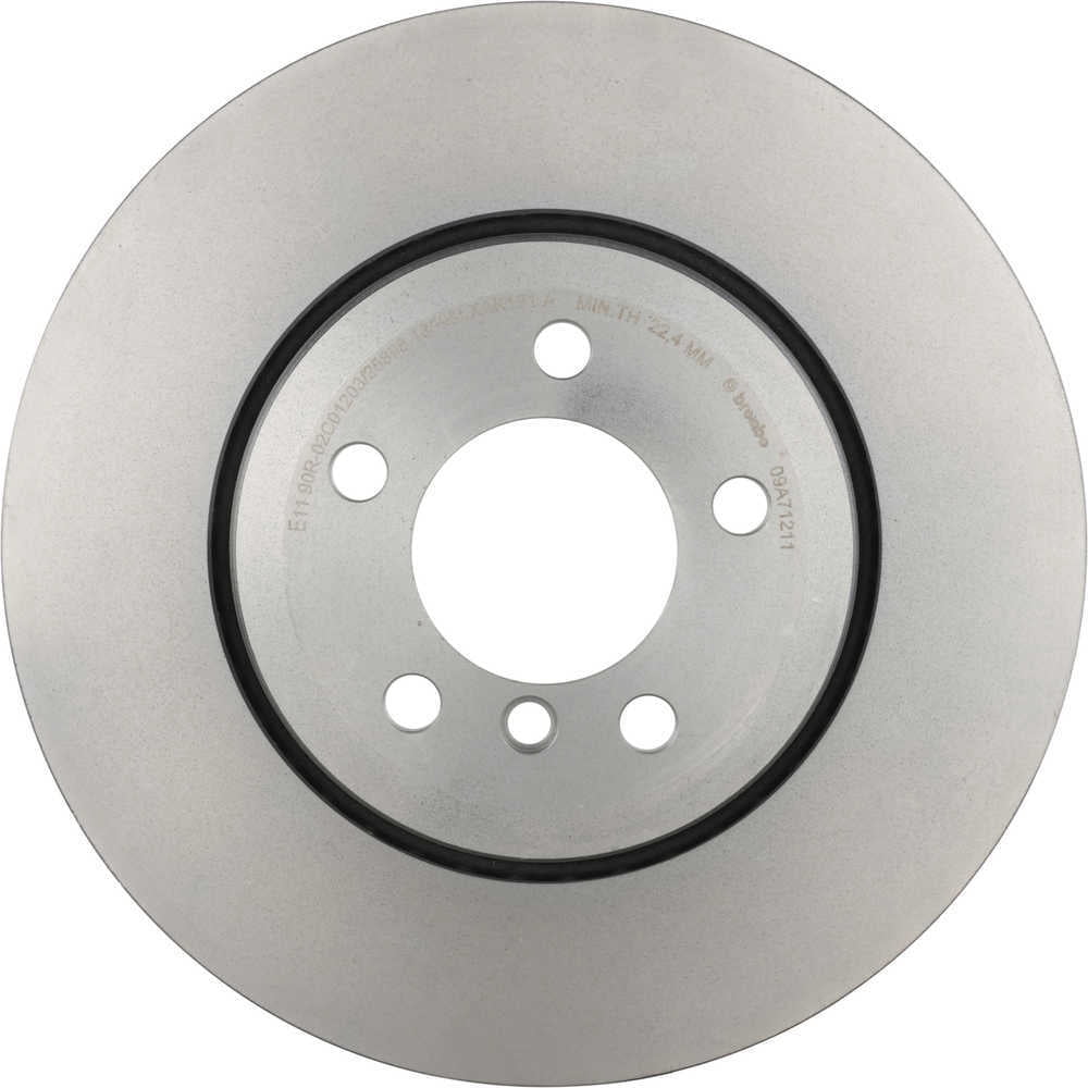 Brembo 09.A712.11 BRAKE ROTORS Fits select: 2006 ,2008 BMW 750 LI