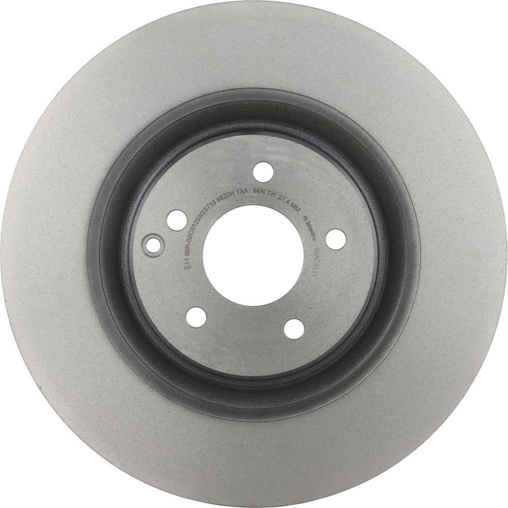 Brembo 09.A731.21 BRAKE ROTORS Fits select: 2003-2006 MERCEDES-BENZ CLK 500