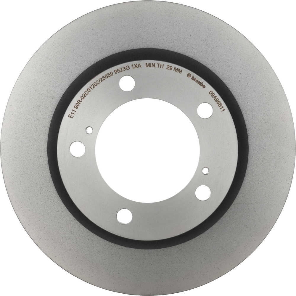 Brembo 09.A966.11 BRAKE ROTORS Fits select: 2013-2014 LEXUS LX 570, 2013-2014 TOYOTA LAND CRUISER