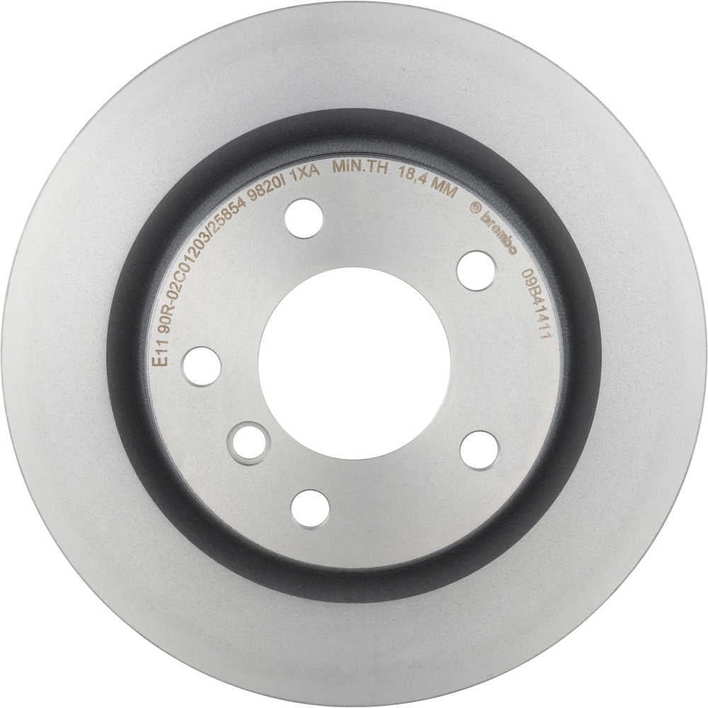 Brembo 09.B414.11 BRAKE ROTORS Fits select: 2008-2013 BMW 128 I