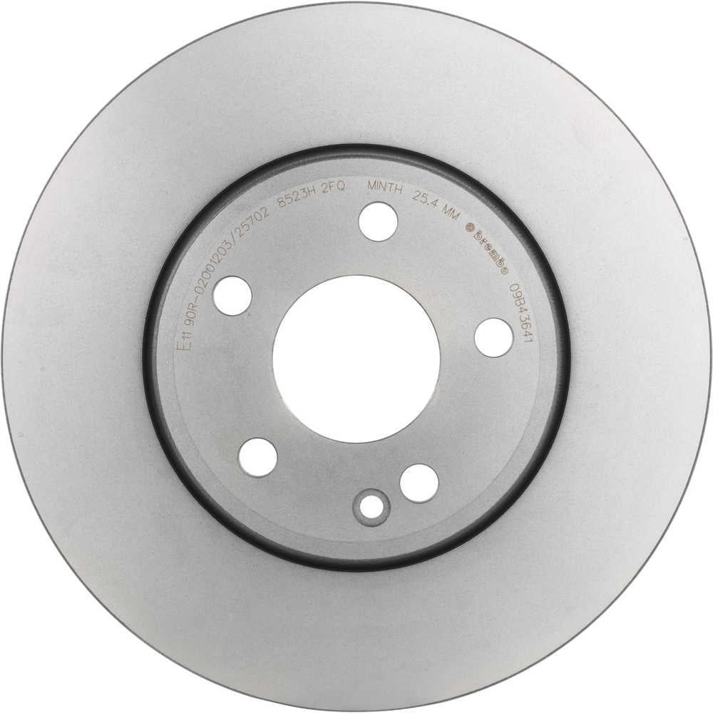 Brembo 09.B436.41 BRAKE ROTORS Fits select: 2014-2015 MERCEDES-BENZ B ELECTRIC, 2016-2017 MERCEDES-BENZ B 250E