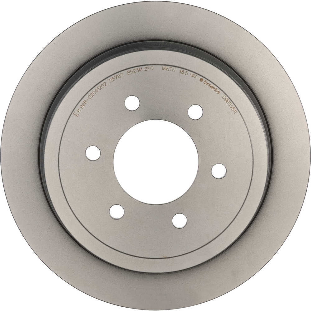 Brembo 09.B595.11 BRAKE ROTORS Fits select: 2004 FORD F150 SUPERCREW, 2005-2009 FORD F150
