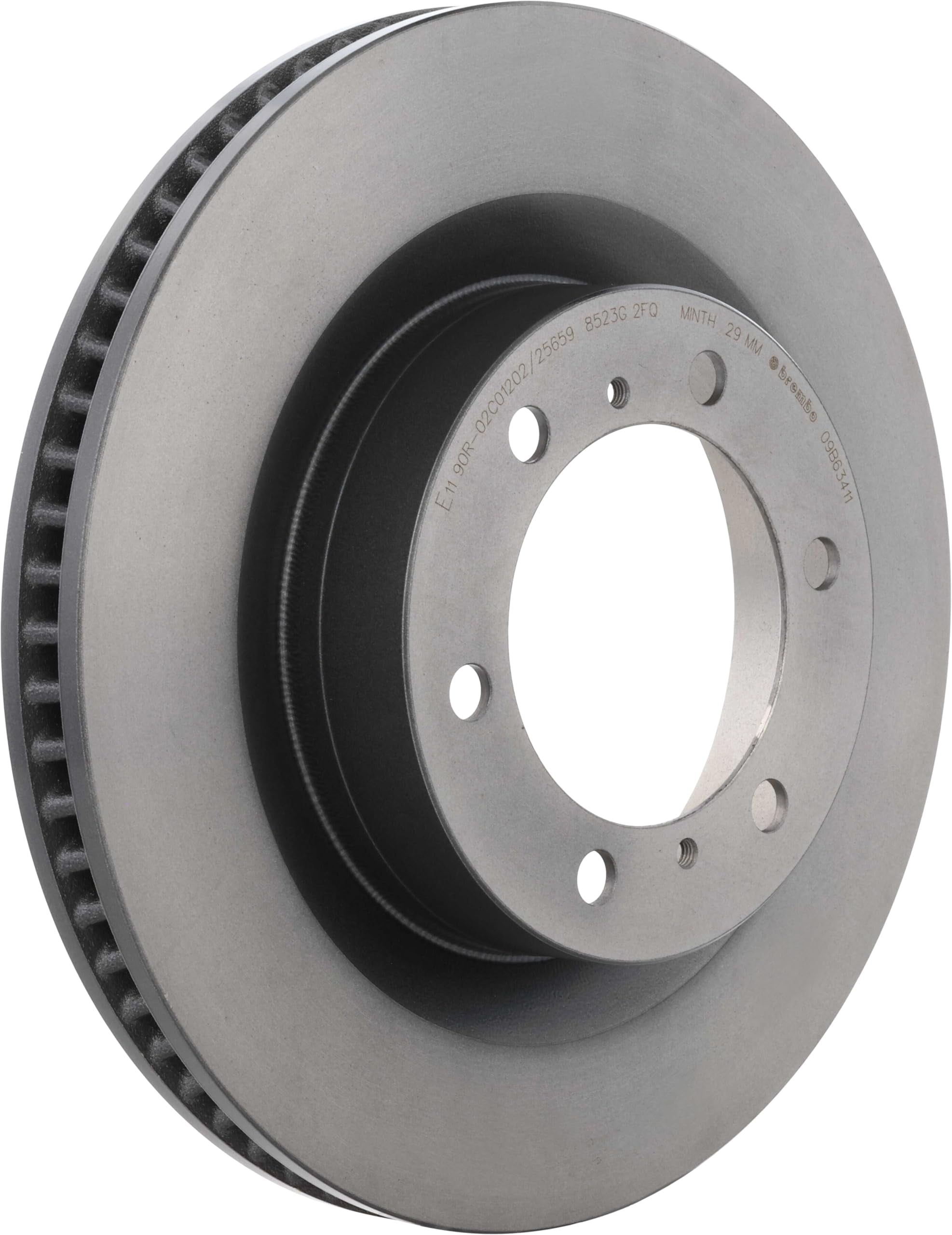 Brembo 10-22 Lexus GX460/Toyota 4Runner Front Premium UV Coated OE Equivalent Rotor