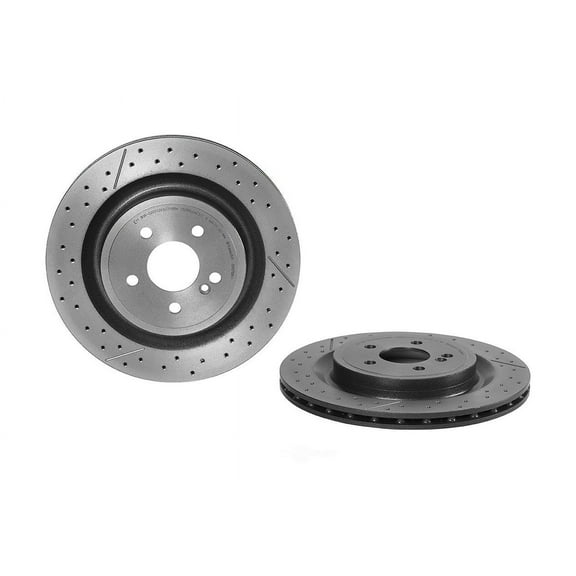 Brembo 09.B788.11 BRAKE ROTORS Fits select: 2014 MERCEDES-BENZ CLA 45 AMG, 2017 MERCEDES-BENZ SLC 43 AMG
