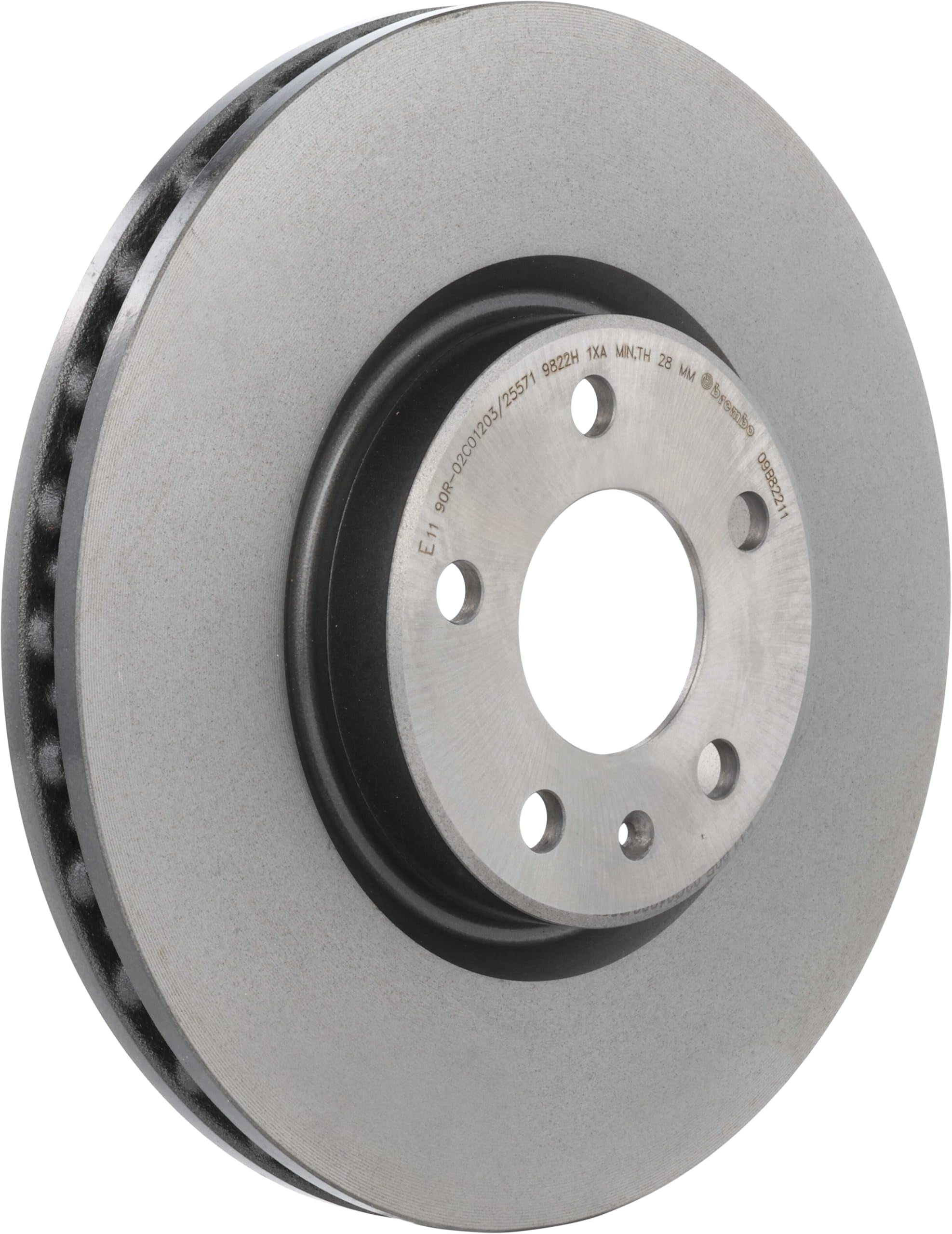 Brembo 09.B822.11 BRAKE ROTORS Fits select: 2013-2016 AUDI Q5 PREMIUM
