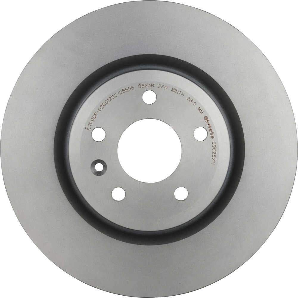Brembo 09.C282.11 BRAKE ROTORS Fits select: 2011-2014 FORD EXPLORER XLT, 2010-2017 FORD TAURUS SEL