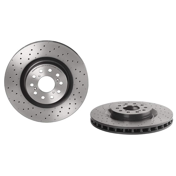 Brembo OE Premium UV Coated Front Rotor for 2017-2019 Honda Civic * Part #09.C338.11