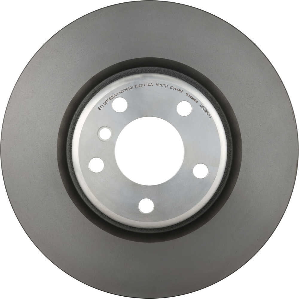 Brembo 09.C396.13 BRAKE ROTORS Fits select: 2012-2013 BMW 328 I SULEV, 2014-2015 BMW 328 I