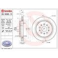 thumbnail image 1 of Brembo 09.N286.11 BRAKE ROTORS Fits select: 2010-2015 CHEVROLET CAMARO LT, 2008-2009 CADILLAC CTS HI FEATURE V6, 1 of 1