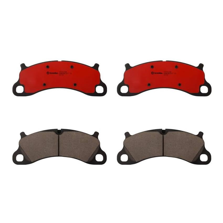 Brembo 12-16 Porsche 911/2016 Boxster Front Premium NAO Ceramic OE Equivalent Pad