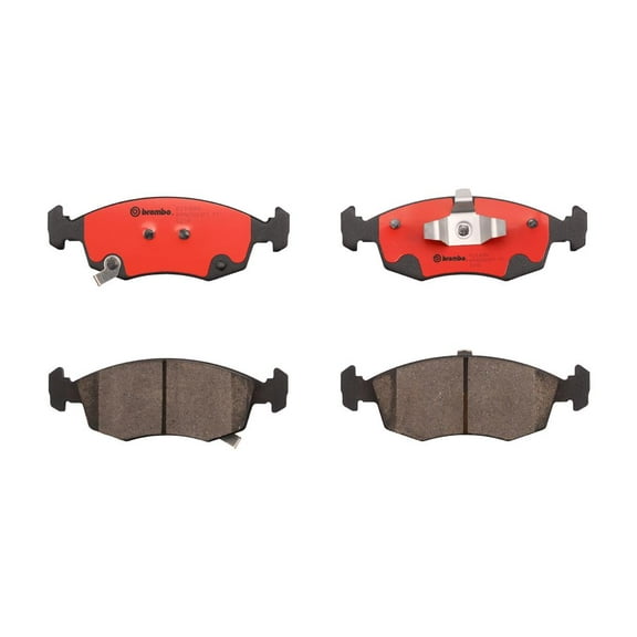Brembo OE P23168N Front Premium NAO Ceramic Brake Pad for Fiat 500 (2012-2015)
