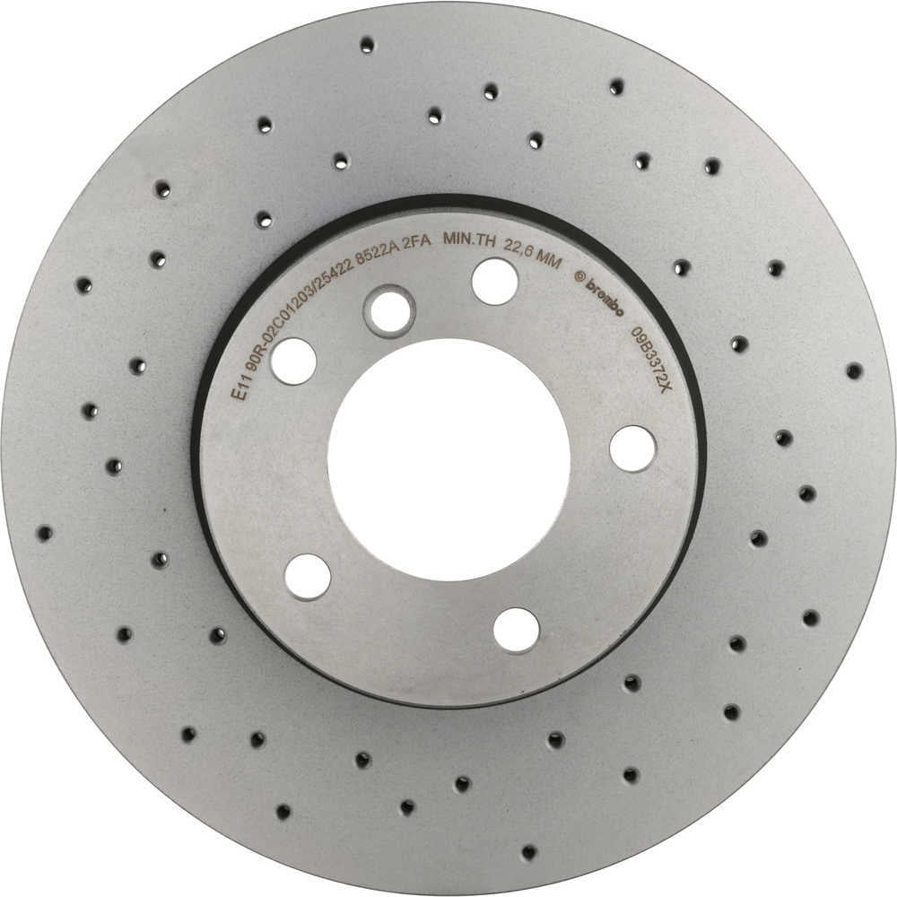 Brembo 09.B337.2X XTRA Disc Brake Rotor