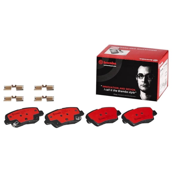 Brembo 16-19 Sonata/16-18 Tucson Rear Premium NAO Ceramic OE Equivalent Pad