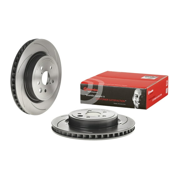 Brembo 16-20 Lexus GS F/15-20 RC F Rear Right Premium UV Coated OE Equivalent Rotor