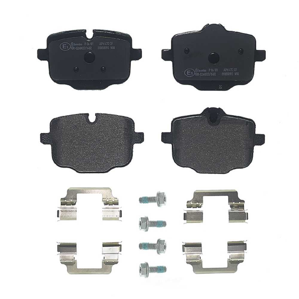 Brembo P06101 PRIME Low-Met Brake Pad Set