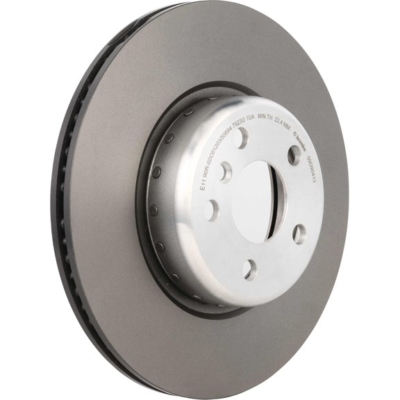 Brembo 2021 BMW 330e/330e xDrive/19-21 330i/330i xDrive Front Premium UV Coated OE Equivalent Rotor