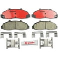 thumbnail image 1 of Brembo 97-03 Ford F-150/2002 Lincoln Blackwood Front Premium NAO Ceramic OE Equivalent Pad, 1 of 1