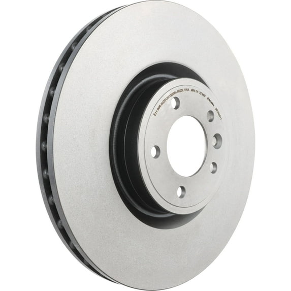 Brembo OE UV Coated Front Rotor for 2018 Land Rover Discovery & Range Rover Models * Part 09.C820.11