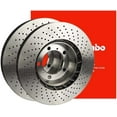 thumbnail image 1 of Brembo OE UV Coated Rear Rotor for Audi TT Quattro (2000-2006) | Part #08.9148.1X, 1 of 1