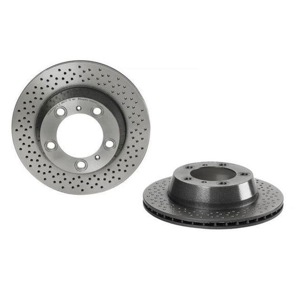 Brembo 09.8998.11 Disc Brake Rotor for 2014-2016 Porsche Cayman - Rear