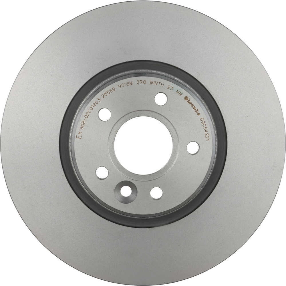 Brembo Front Left or Right Coated Disc Brake Rotor 320mm For Volvo C70 S40 V50 Fits select: 2010-2013 VOLVO C70 T5, 2011 VOLVO S40 T5