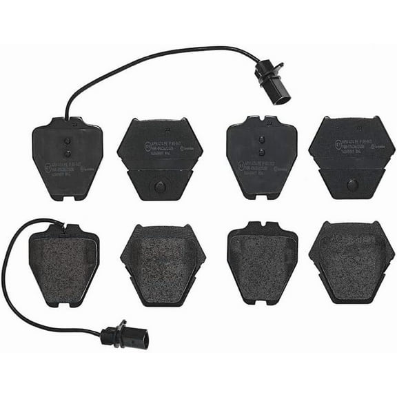 Brembo OE P85067 Low-Met Brake Pads for 2001-2005 Volkswagen Passat and Audi A6