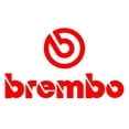 Brembo KT00463; Brake Kit; Ceramic Brake Pads; 255 Millimeter Solid Gray Cast Iron One Piece Rotor