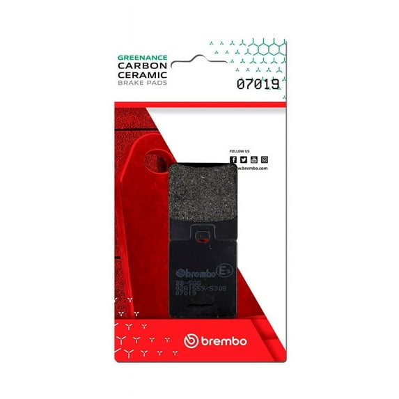 Brembo OE Piaggio Zip Front Carbon Ceramic Brake Pad * Part No. 07019