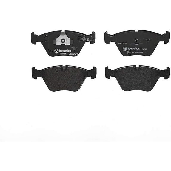 Brembo P06012 Low-Met Front Disc Brake Pad Set BMW OE# 34111162535