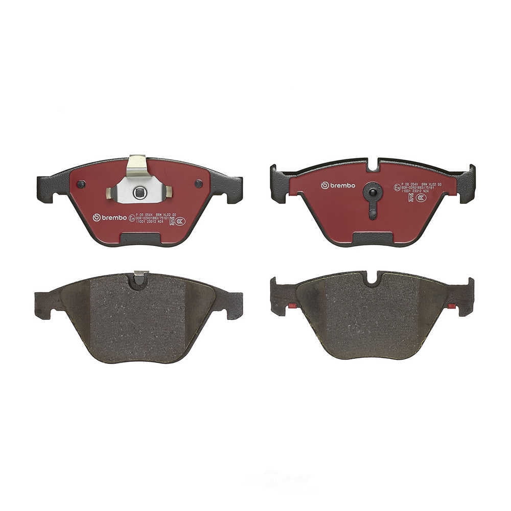 Brembo P06054X XTRA Low-Met Disc Brake Pad Set