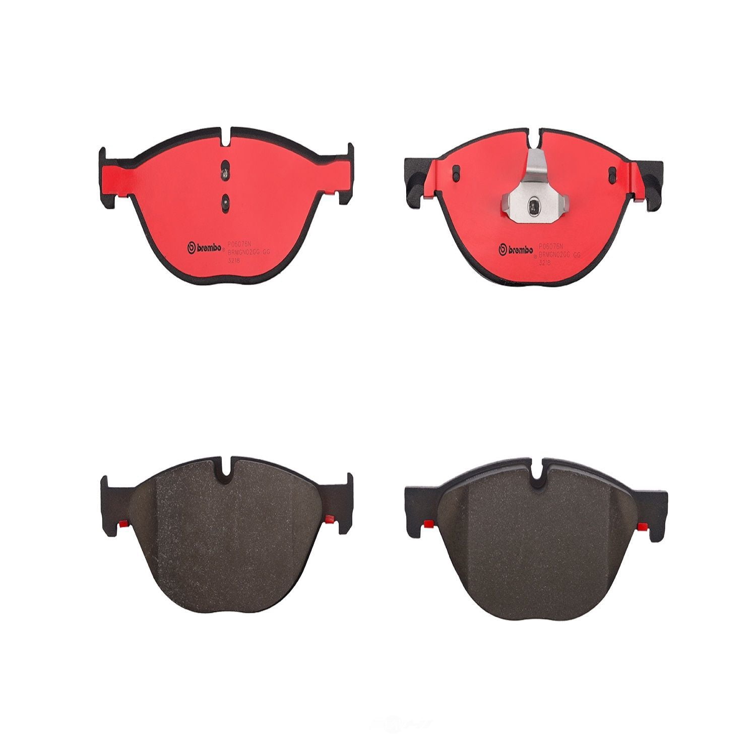 Brembo P06076N NAO BRAKE PADS Fits select: 2012-2013 BMW 528 I, 2012 BMW 650 I