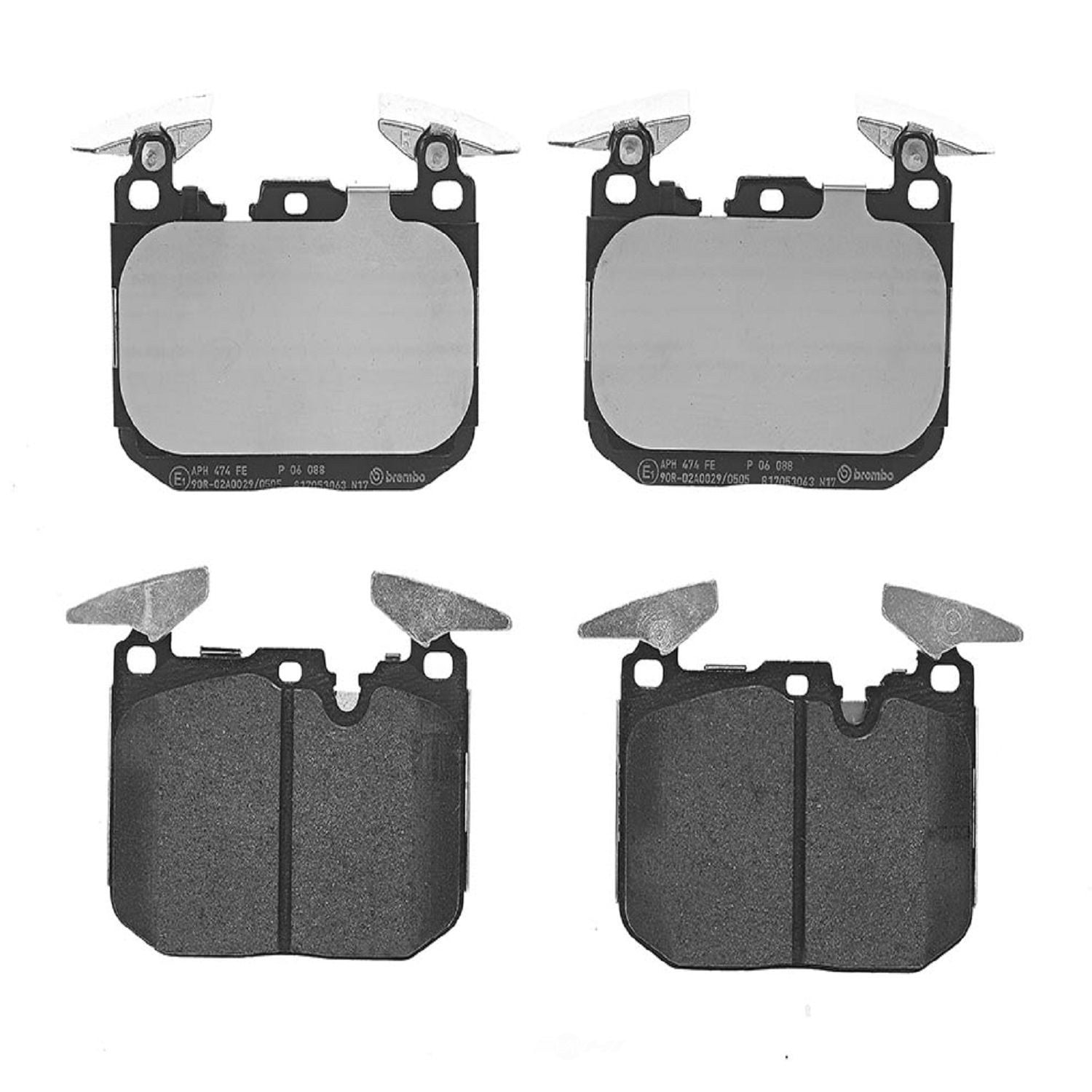 Brembo P06088 Premium Low-Met OE Equivalent Pad - Walmart.com
