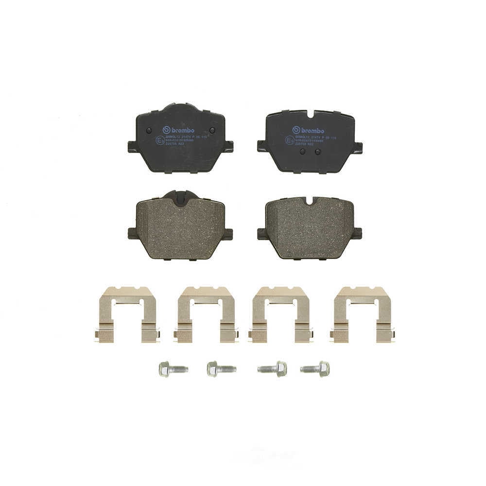 Brembo P06116 PRIME Low-Met Brake Pad Set