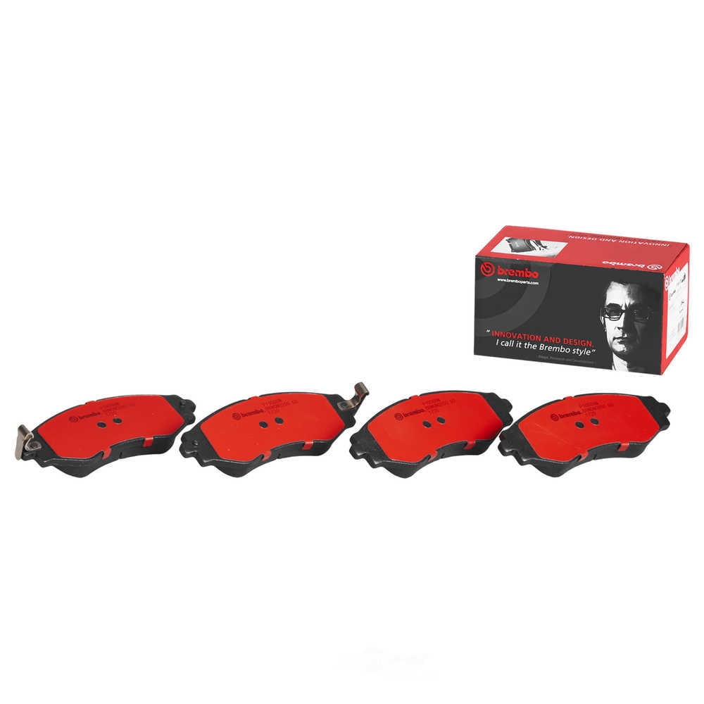 Brembo P10007N PRIME Ceramic Brake Pad Set