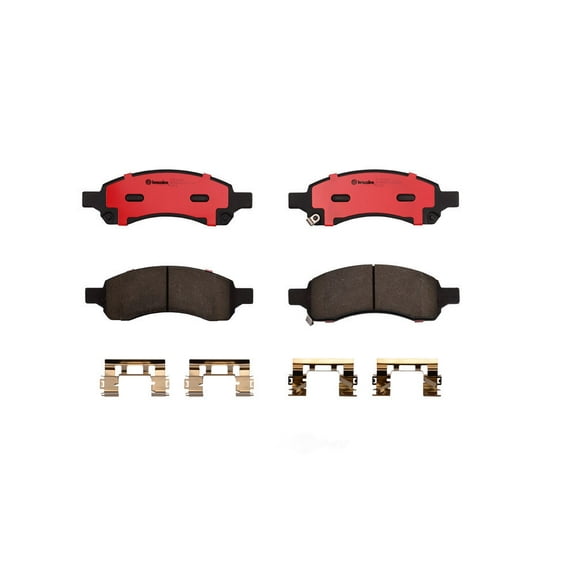 Brembo P10049N NAO BRAKE PADS Fits select: 2009-2016 CHEVROLET TRAVERSE LT, 2006-2008 CHEVROLET TRAILBLAZER LS/LT