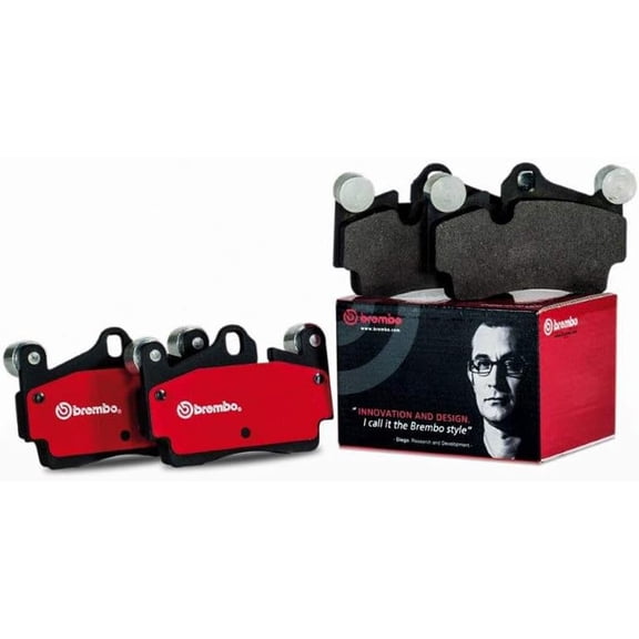 Brembo P10058N NAO BRAKE PADS Fits select: 2011 CHEVROLET SILVERADO K1500 LT, 2009-2010 CHEVROLET SILVERADO C1500 LT