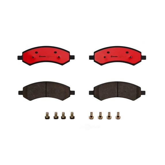 Brembo P18013N Premium NAO Ceramic OE Equivalent Pad