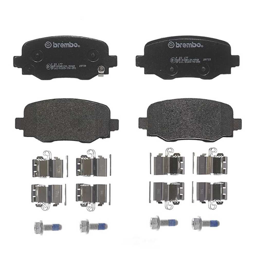Brembo P23177 PRIME Low-Met Brake Pad Set