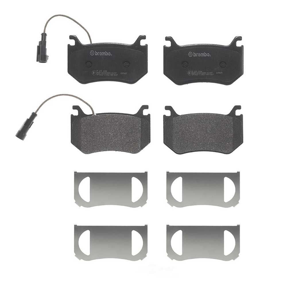 Brembo P23184 PRIME Low-Met Brake Pad Set