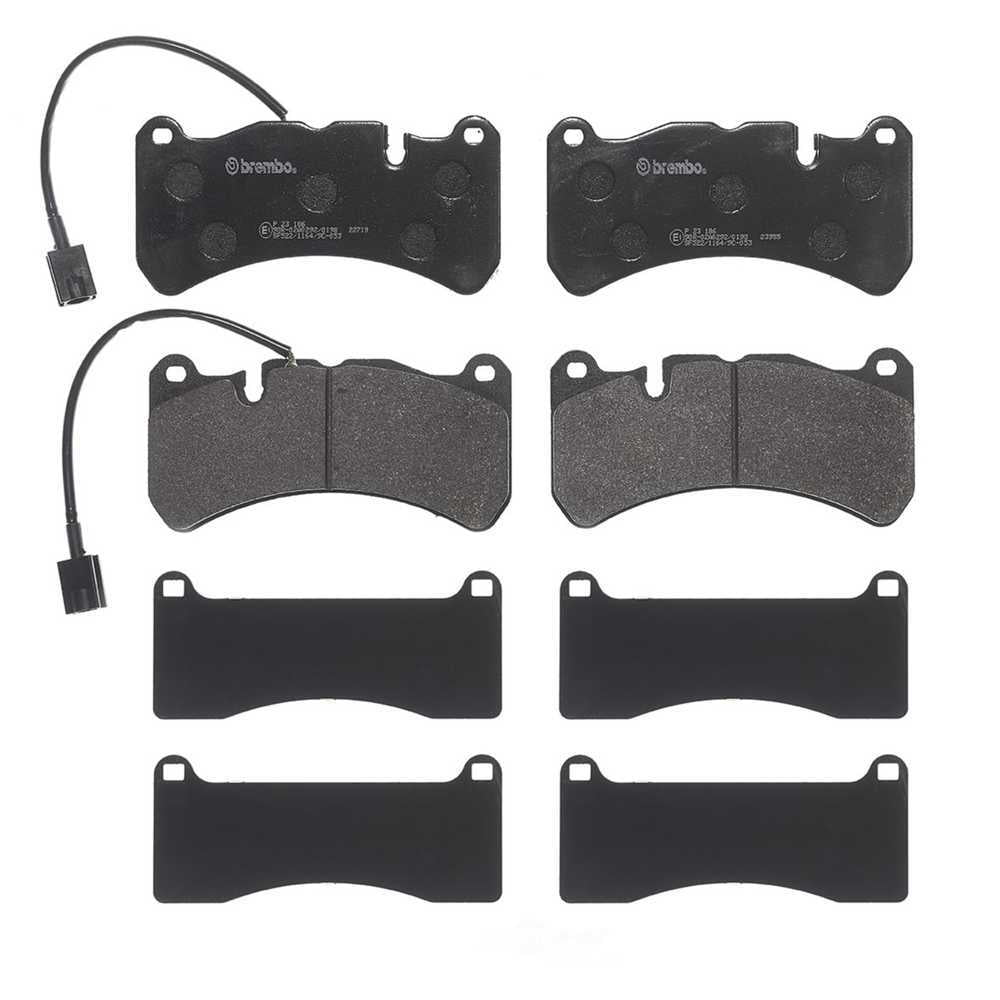 Brembo P23186 PRIME Low-Met Brake Pad Set