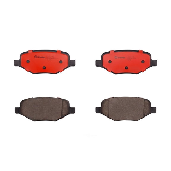 Brembo P24172N Premium NAO Ceramic OE Equivalent Pad