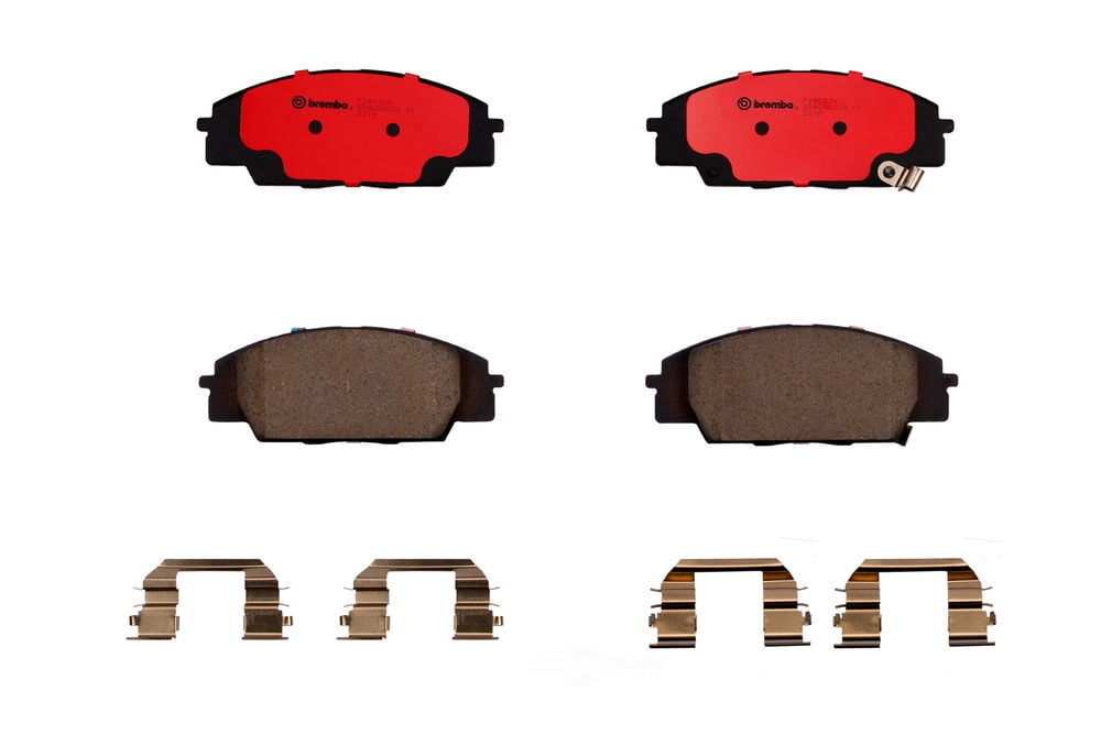 Brembo P28032N Premium NAO Ceramic OE Equivalent Pad
