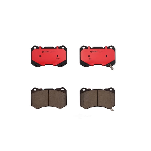Brembo P28059N; Brake Pad; NAO; FMSI Number D1049-7952; Ceramic; Set Of 4