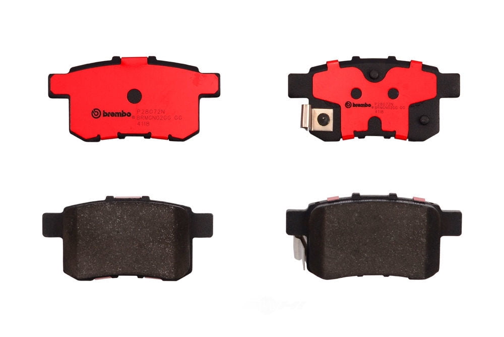 Brembo P28072N Premium NAO Ceramic OE Equivalent Pad